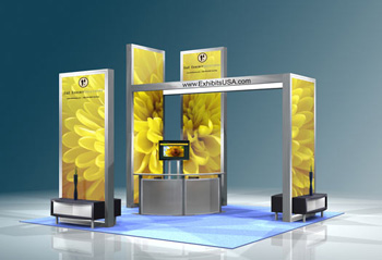 20x20 trade show displays by E&E Exhibit Solutions