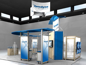 DesignLine Island Displays by E&E Exhibit Solutions