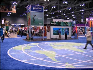 trade show flooring