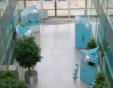 Displays for lobbies & offices by E&E Exhibit Solutions